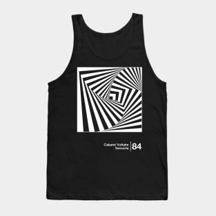 Sensoria / Minimalist Graphic Artwork Design Tank Top